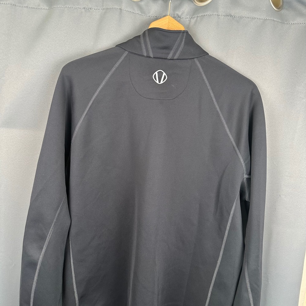 Sunice Mens XL 1/4 Zip Pullover Charcoal Black North Stone Golf Activewear Top - Picture 6 of 8